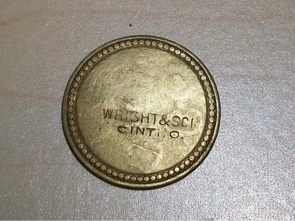 Help-With-Old-Brass-Trading-Token-G.j.b