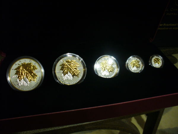 Fractional-Set---Maple-Leaf-2014-Selective-Gold-Platting