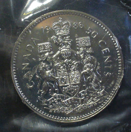 1986-PL-Coin-Sealed-With-Damage..50-Cent-Piece..