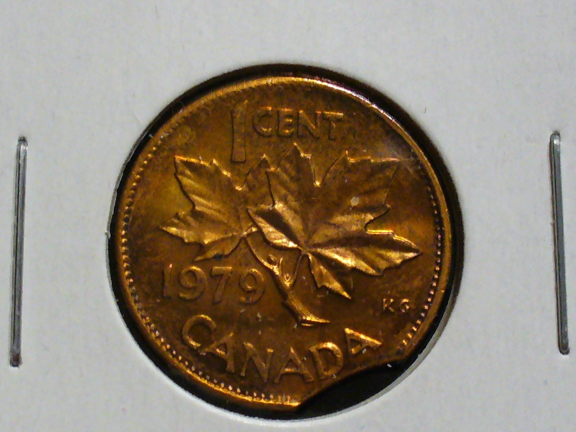 1979-Clipped-Penny-Coin,-Beautiful-Toning,-Looking-For-Thoughts-On-It..