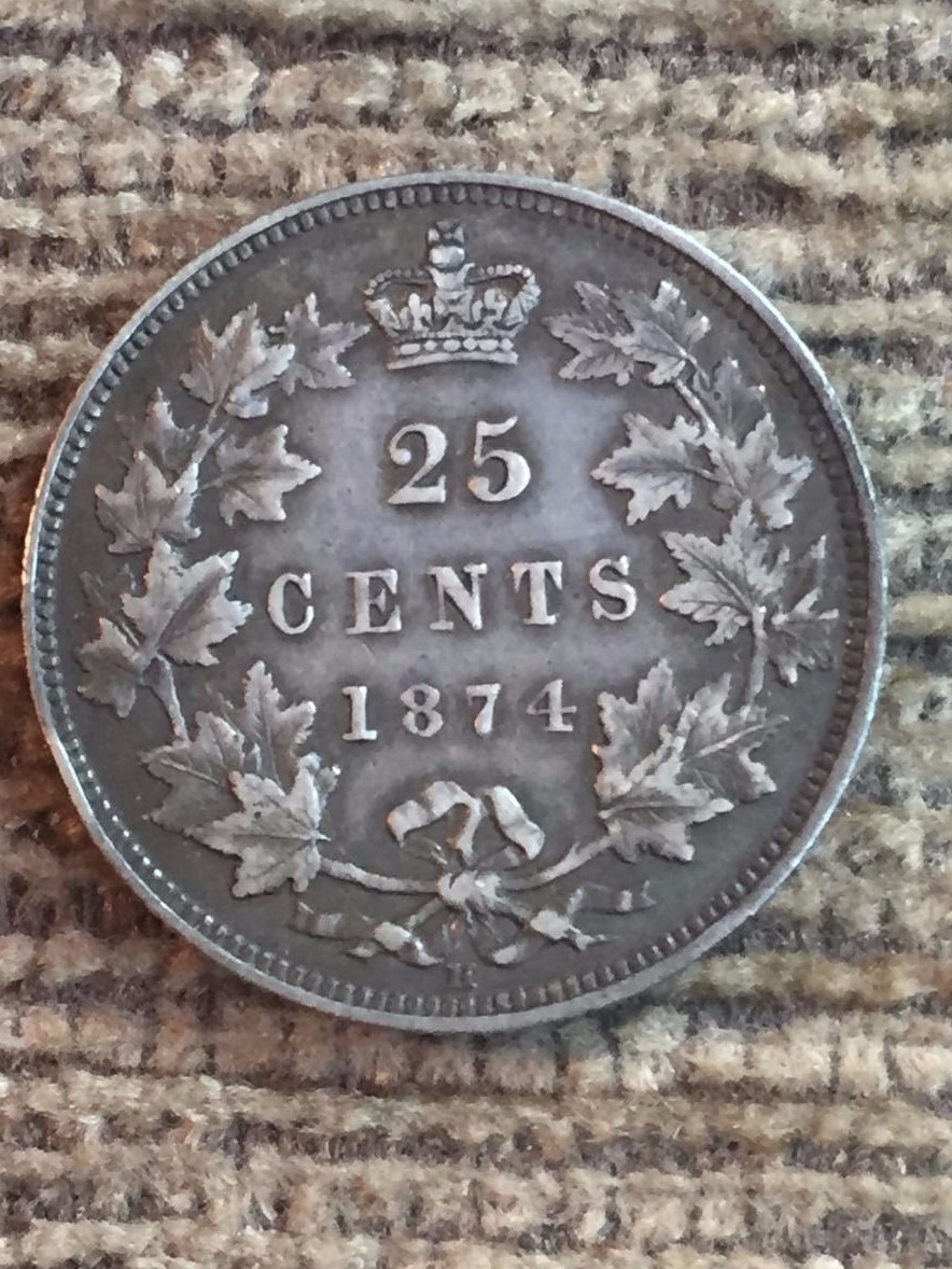 Looking-For-An-Opinion,-This-Has-All-The-Markers.-1874-Canada-Quarter