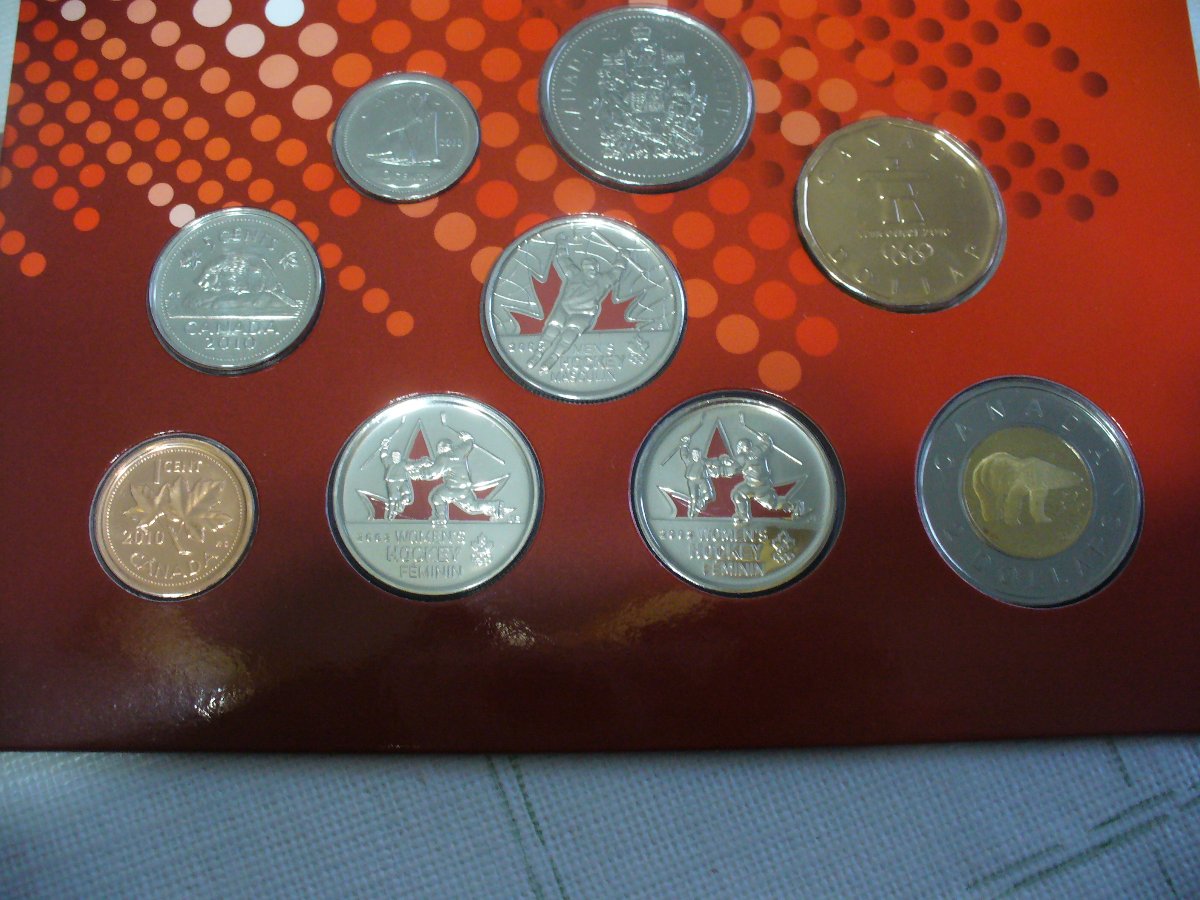 2010-Olympic-Coin-Set-With-2-Women's-Hockey-Coins-.any-Idea-On-Value?