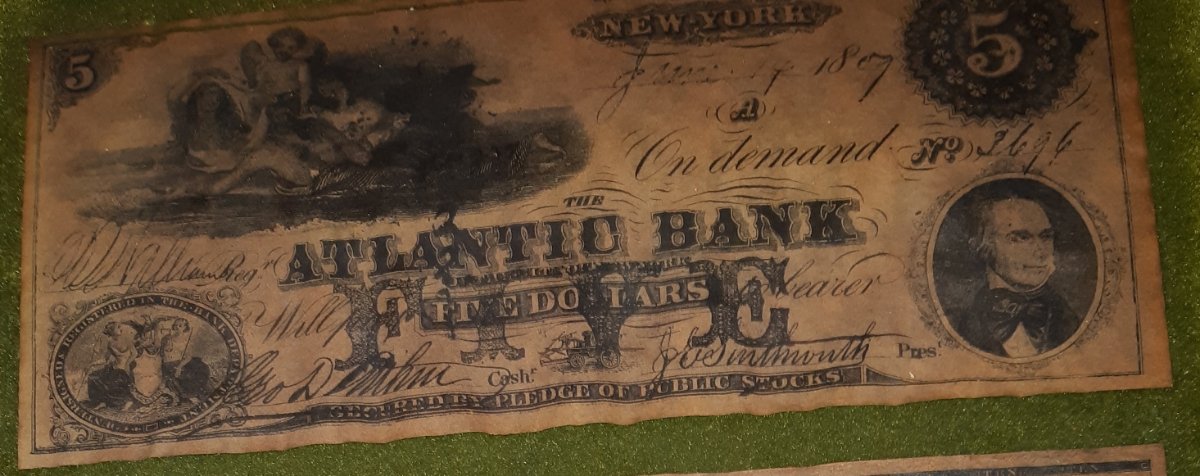 Pre-Confederation-Notes-In-Frames