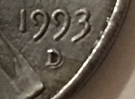 1993-D-Lincoln-Cent---Error