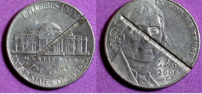 2006-D-Jefferson-Nickel---Struck-Through-Or-PMD---Cool-Either-Way