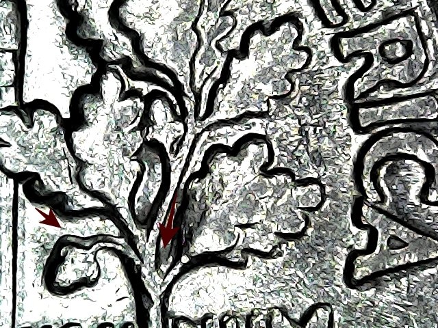 1993-P-Roosevelt-Dime-Offset/Die-Crack/Doubling