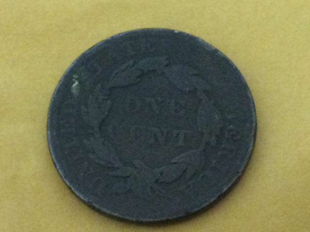 1836-Large-Cent,-Not-Sure-On-The-Grade