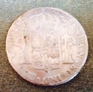 Carolus-IIIi-4-Reales-1808-Coin,-Mint-Mark-And-Value