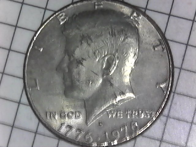 1976-D-Kennedy-Half-Dollar,-Have-No-Idea-What-Happened-To-This-Coin