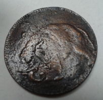 1694-New-England-Elephant-Token