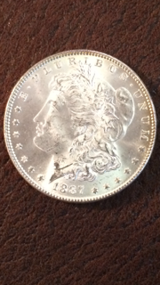 1887--Morgan-Dollar