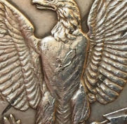 Excess-Metal-On-1921-Philadelphia-Morgan-At-Chest