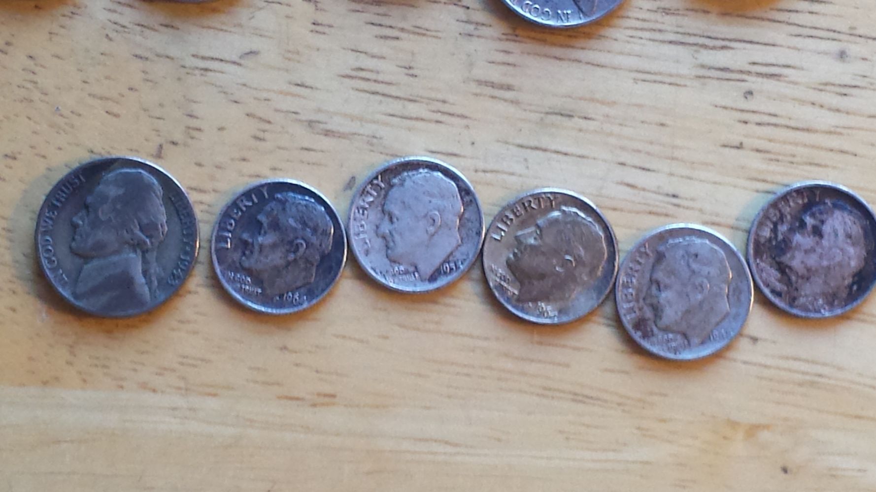 Dime-Roll-Searching