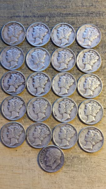 Dime-Roll-Searching