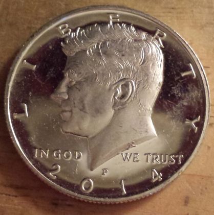 Thought-I-Was-Going-Crazy---Found-A-2014-P-Proof-Silver-Half-Dollar