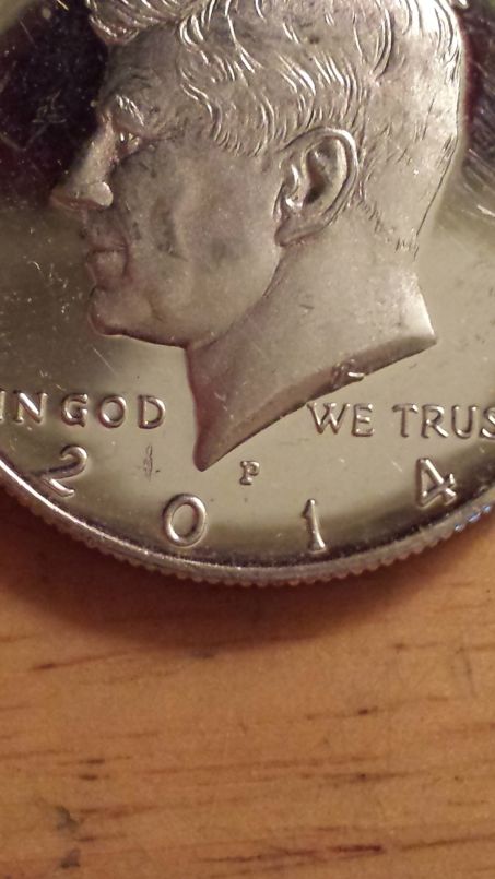 Thought-I-Was-Going-Crazy---Found-A-2014-P-Proof-Silver-Half-Dollar