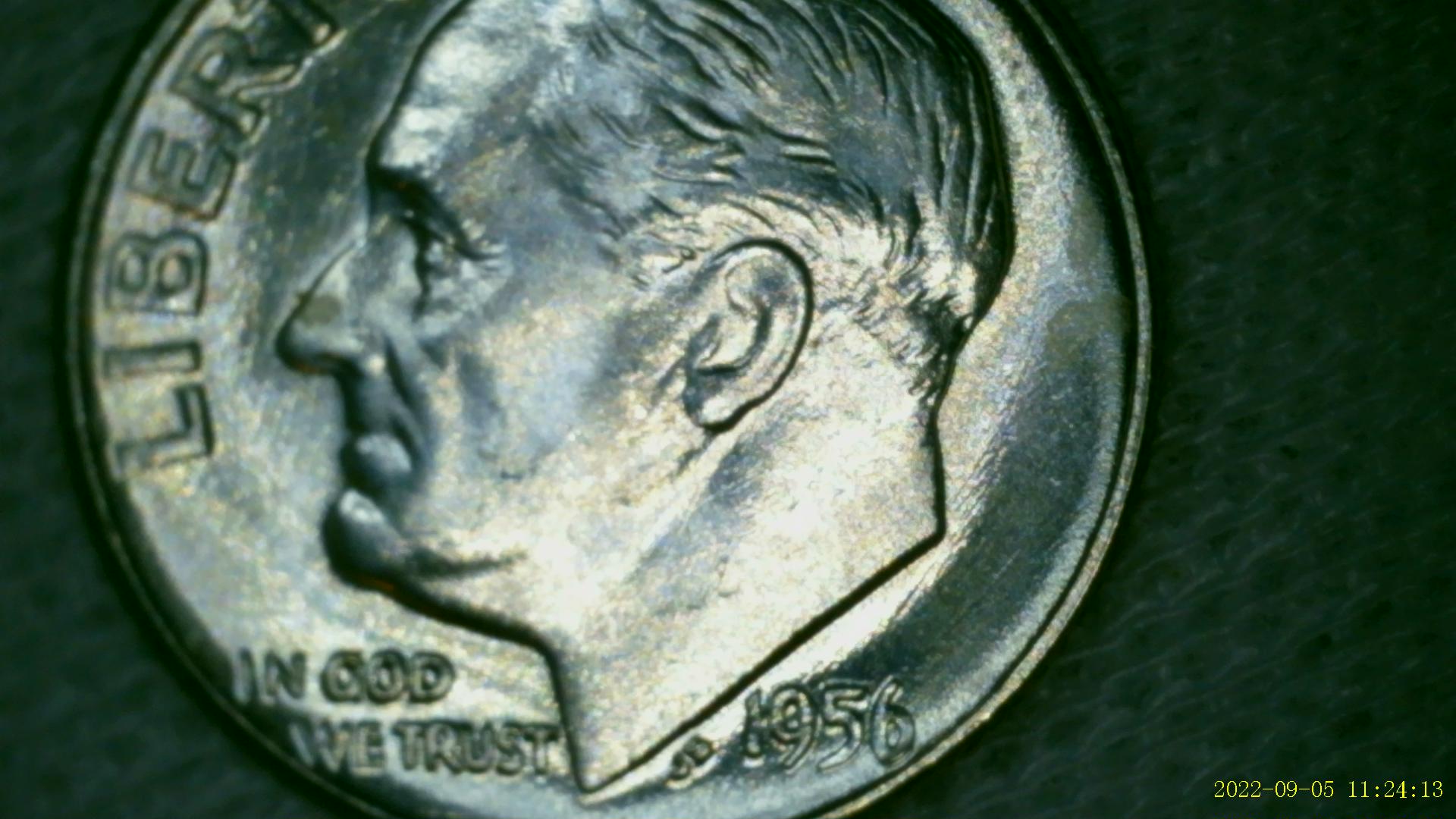1955-D,-1955-S,-1956-D-Roosevelt-Dime---Full-Bars?