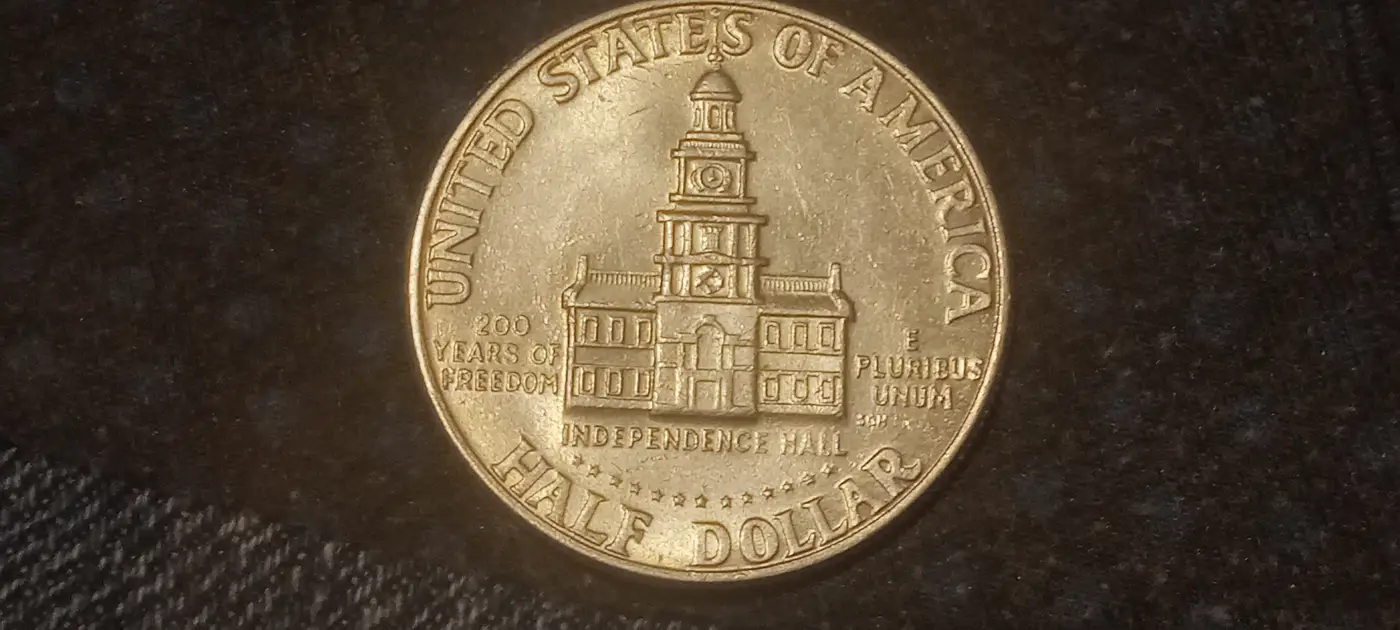 1976-D-Kennedy-Half-Dollar-/-DDR