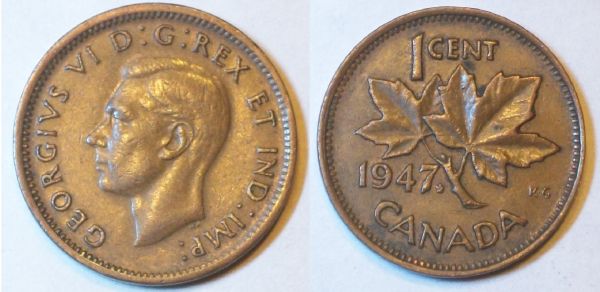 1947-Cent-With-Maple-Leaf