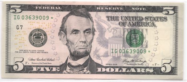 1977-A-$1-And-2006-$5-Star-Note-In-Change-At-The-Same-Time?