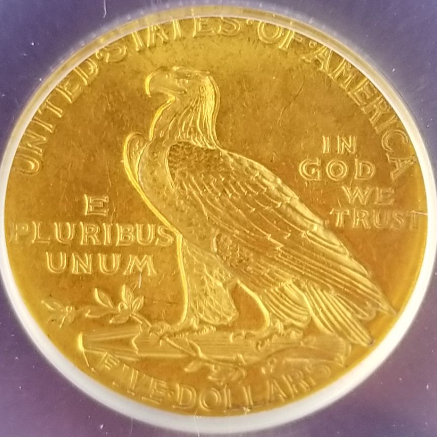 Mailman's-Here!......1913-Indian-Head-Half-Eagle.....yer-Up!!
