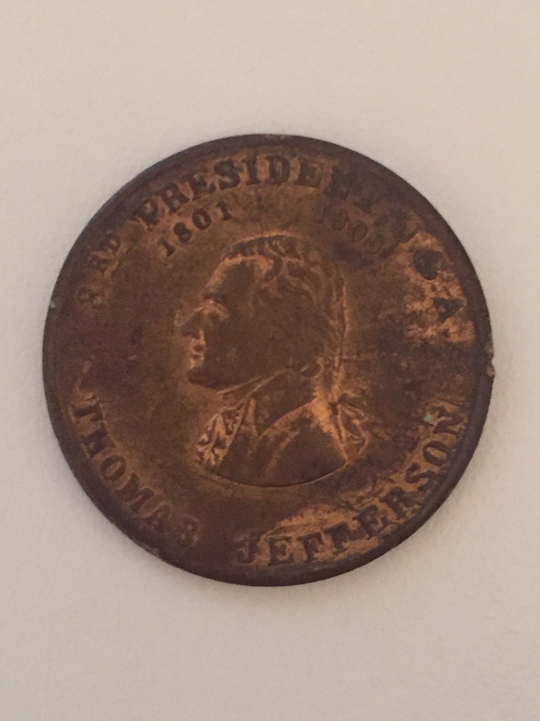 3RD-President,-USa-1801-1809-Thomas-Jefferson-Coin
