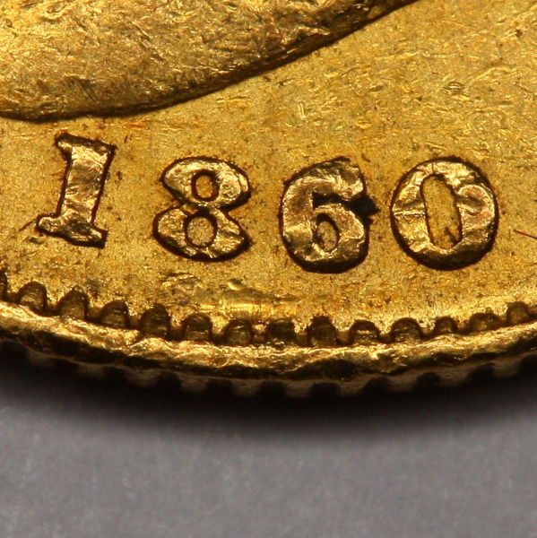 1860/50-Overdate-Sovereign