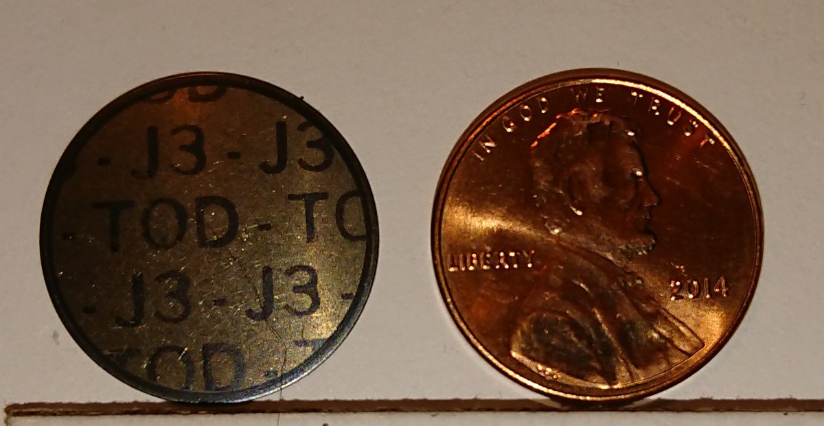 Steel-Planchet-J3-Tod-Press?-Odd-Looking-Round-Coin-ID-Help