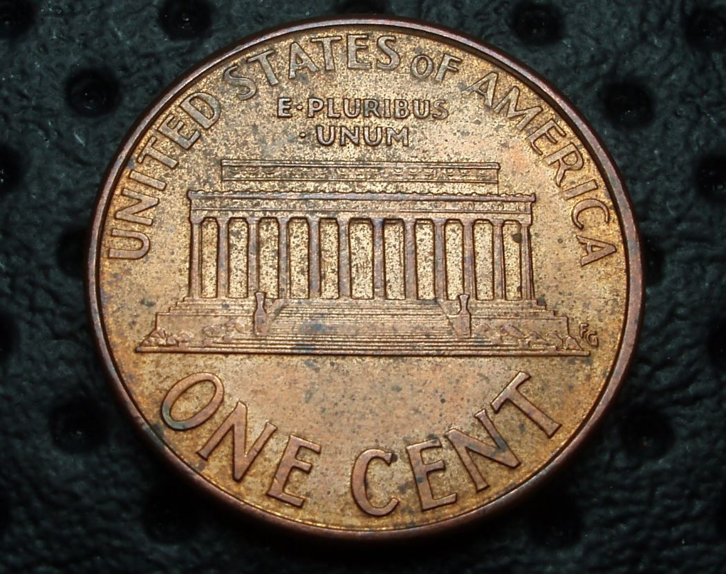 No-Date-Lincoln-Memorial-Penny....-OH-The-Humanity!-OH-Nvmd-Its-A-1997