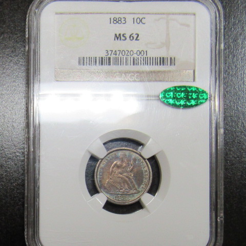 1883-Seated-Dime-You-Vs-NGC-/-CAC-Grade-Posted