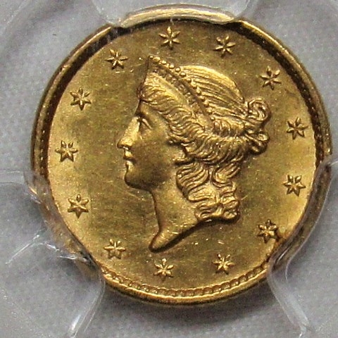 1852-Gold-Dollar-PCGS-For-Grading
