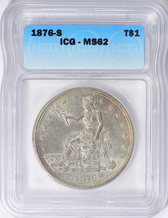1876-S-ICG-Trade-Dollar-Up-For-Auction