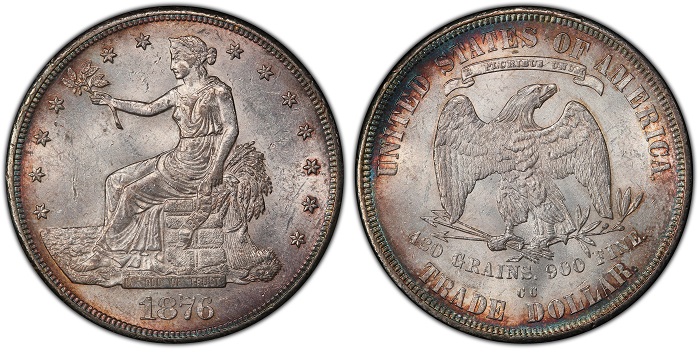 1876-CC-T$1-Trade-Dollar-T1-Obv/T2-Rev