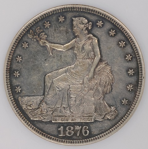 1876-S-Trade-Dollar-Old-ANACS-Holder-For-Grading