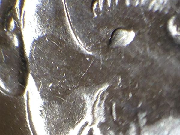 Beautiful-BU-1945-Merc-Dime-Struck-Though-Grease?