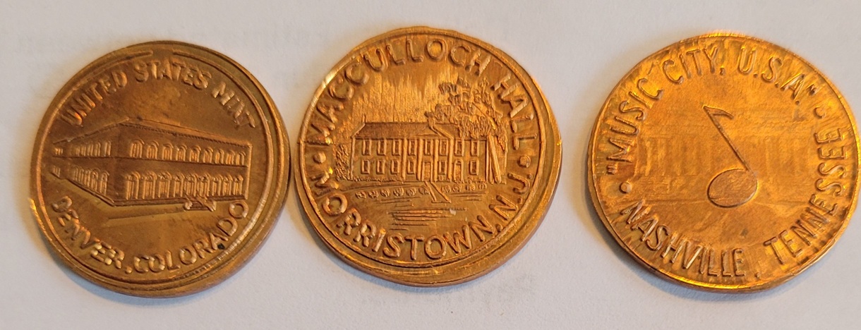 1977-Lincoln-Cents-Stamped-On-Reverse