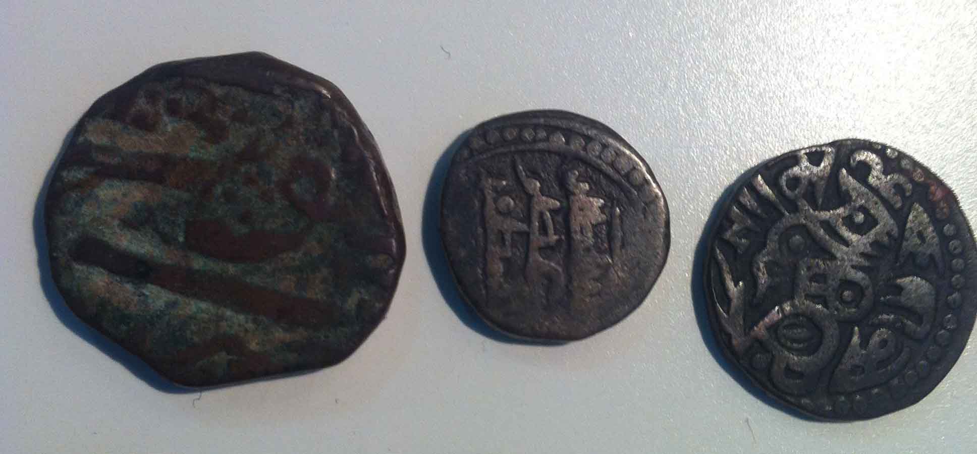 Help-Identifying-These-Coins.-India?