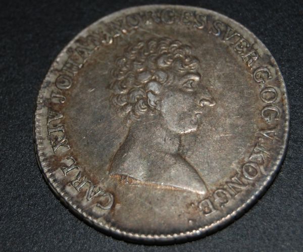 1824-Norway-1/2-Specie-Daler