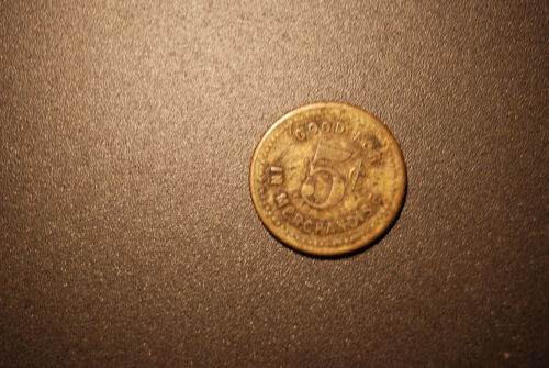 John-J-Begonis;--Hudson,--Mass.-Token