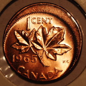Found-A-Unicorn.....1965-Sb-P5-High-Grade-Off-Center-Cent