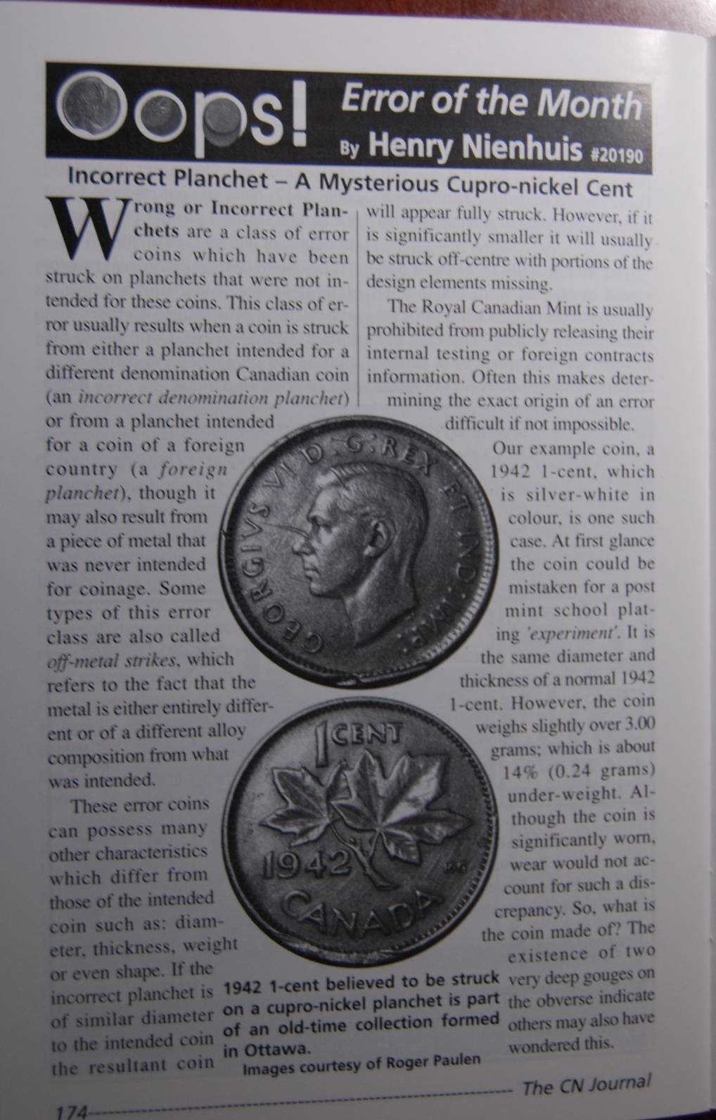 1947-Copper/Nickel/Zinc-Penny-Ml
