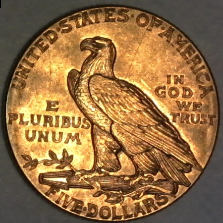 1913-$5-Indian-For-Grading