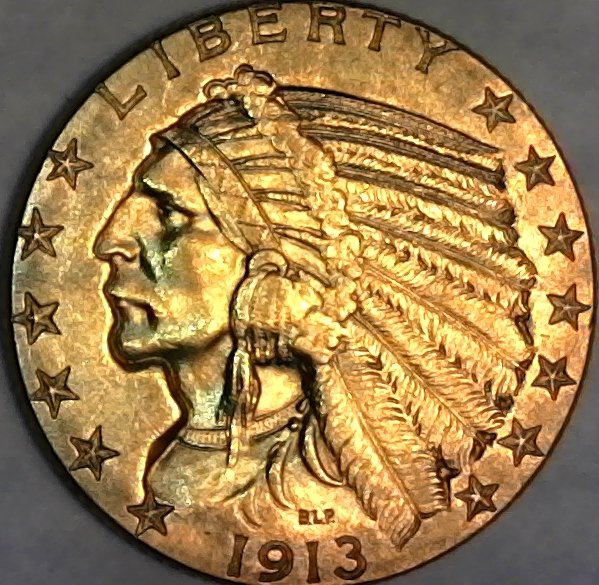 1913-$5-Indian-For-Grading