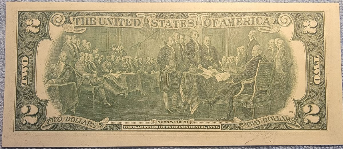 A-1976-Series-$2.00-Note-W/Odd-Wrinkle