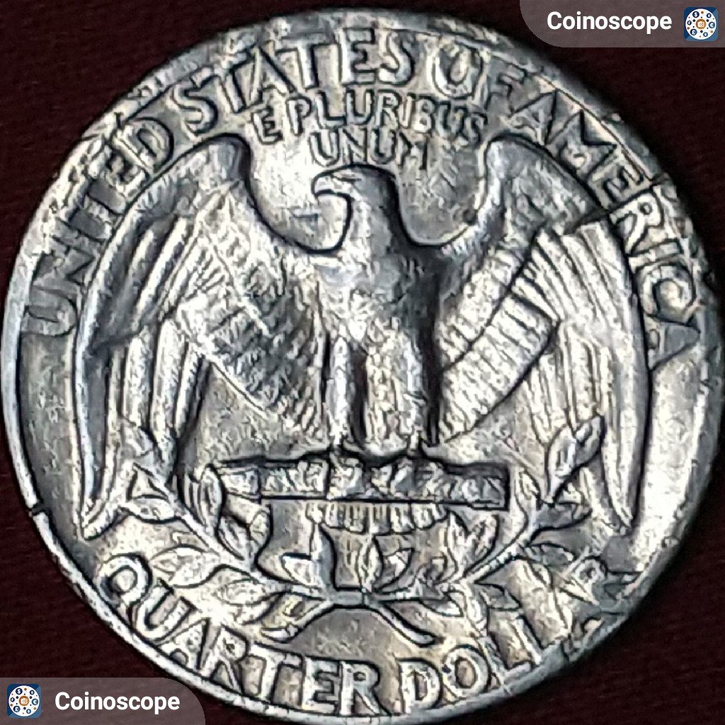 1965-Washington-Quarter-Error.--Flip-Over,-Rotated,-Multi-Struck,-Open-Collar?