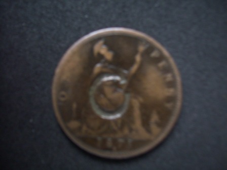 Victoria-One-Penny-1875-'H'