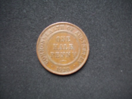 Australian-1920-One-Half-Penny