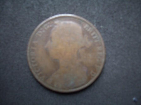 Victoria-One-Penny-1875-'H'
