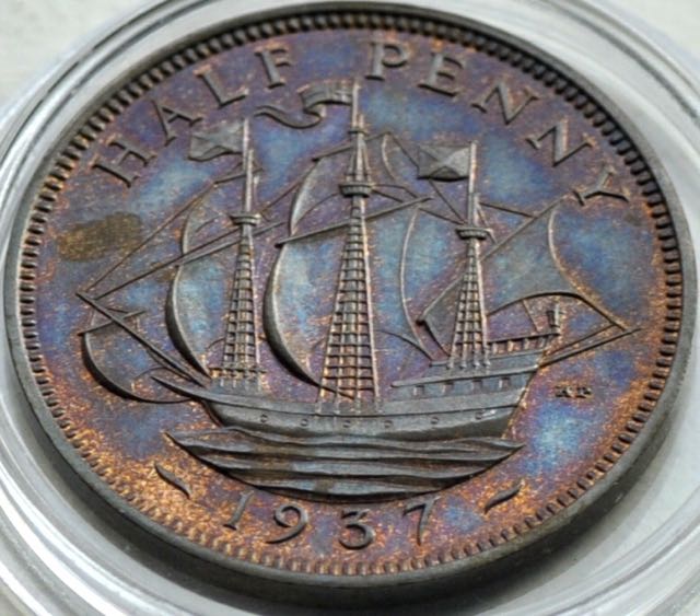 1937-Half-Penny-And-Penny.-Are-They-Proof?