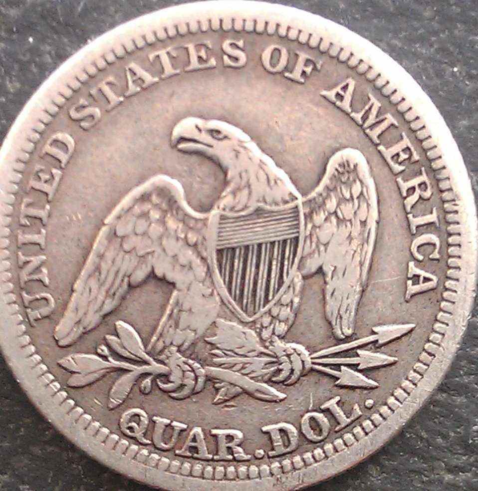 1854-Seated-Liberty-Quarter